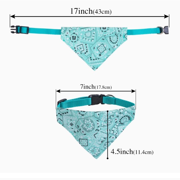 Black Dog or cat bandana - Picture 4 of 6